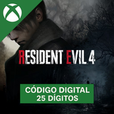 Resident Evil 4 Xbox - Código 25 Dígitos