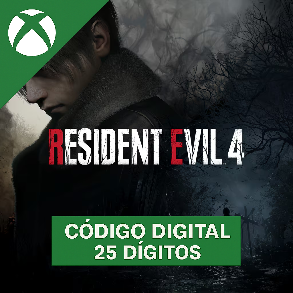 Resident Evil 4 Xbox - Código 25 Dígitos