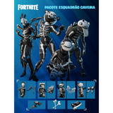 Fortnite - Pacote Esquadrão Caveira