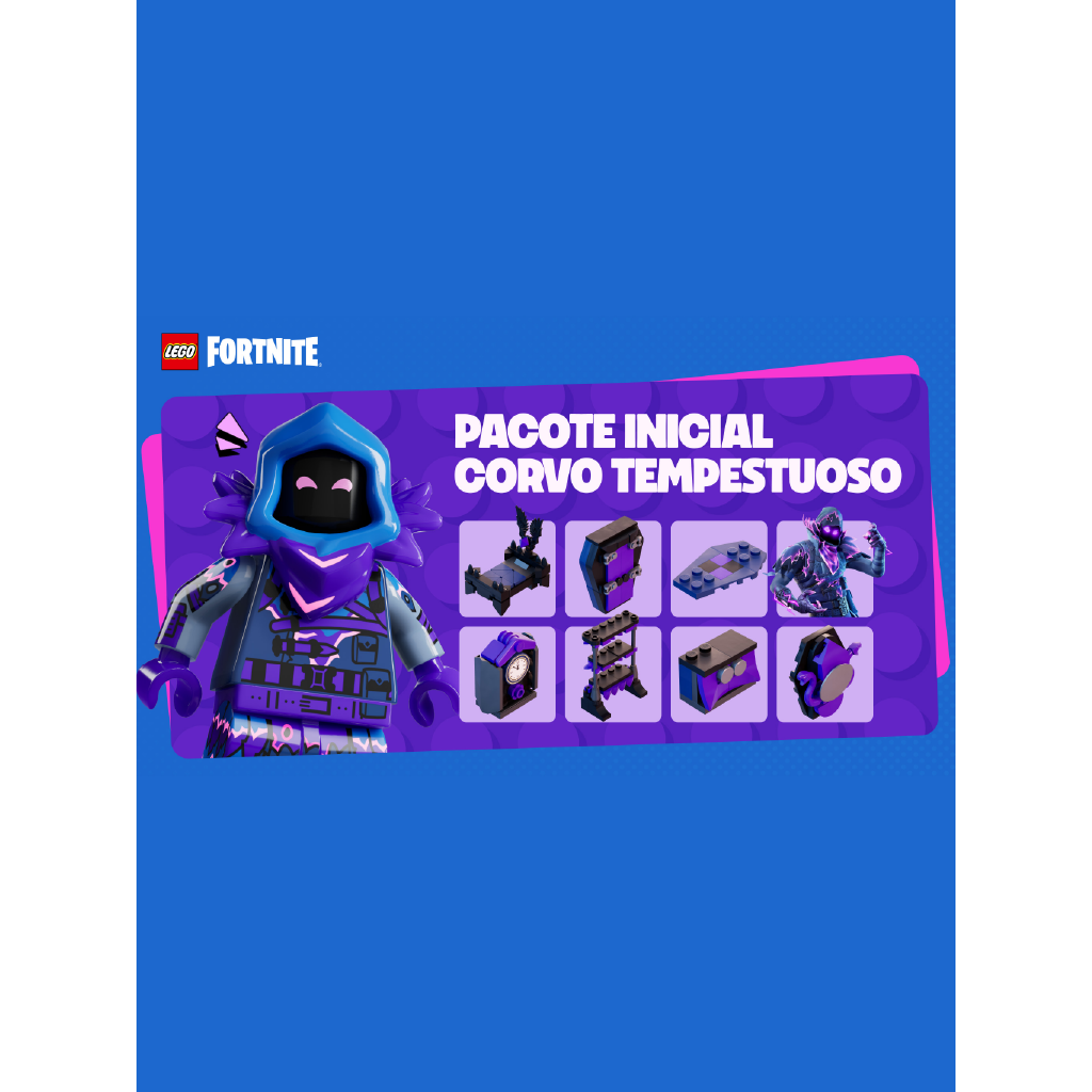 Fortnite - Pacote Inicial Corvo Tempestuoso - Xbox