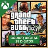 Grand Theft Auto V Xbox - Código 25 Dígitos