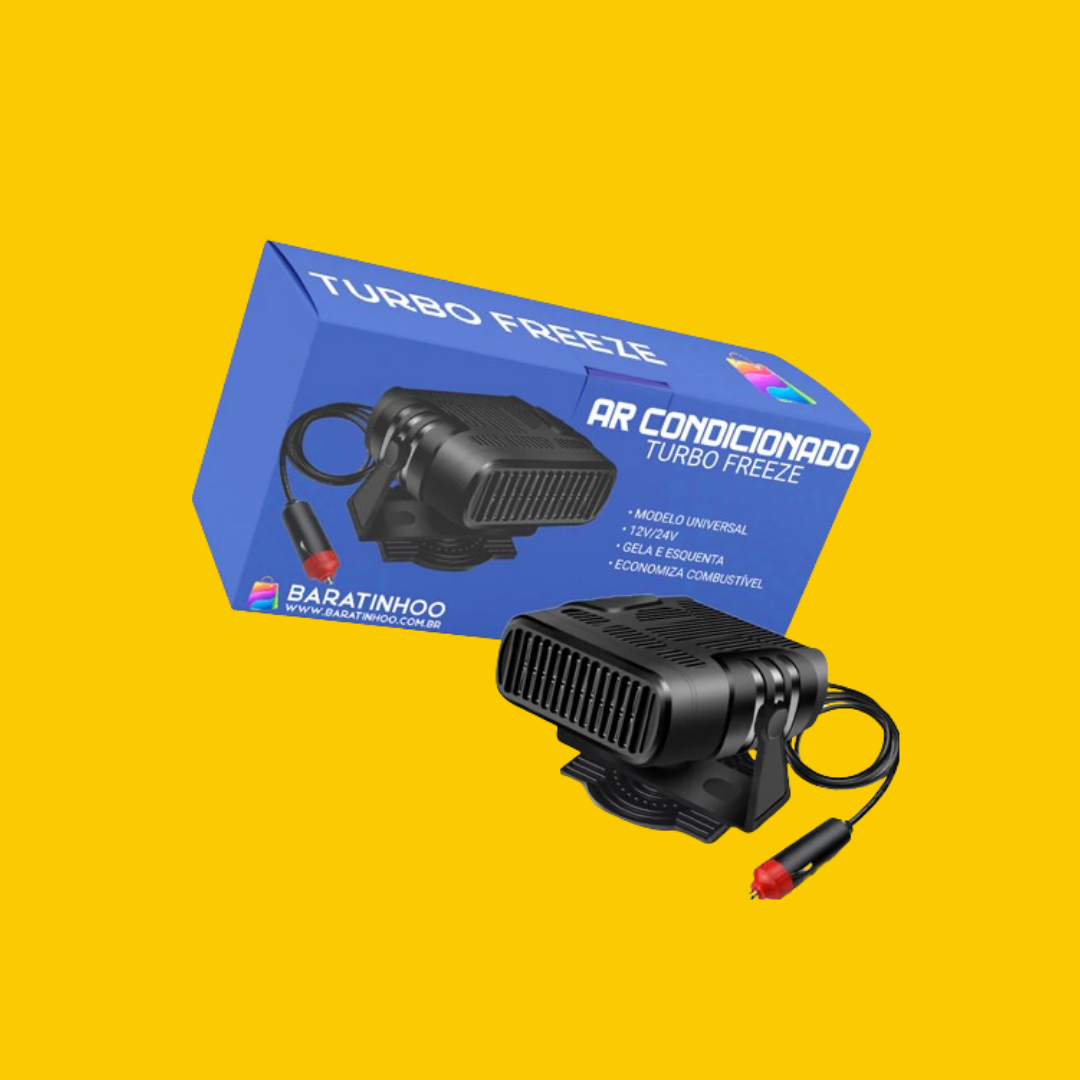 Ar Condicionado Portátil Automotivo - Ice Car + BRINDE EXCLUSIVO!