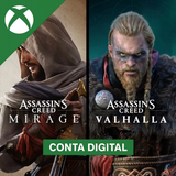 Assassin's Creed Mirage & Valhalla Bundle - Xbox Mídia Digital