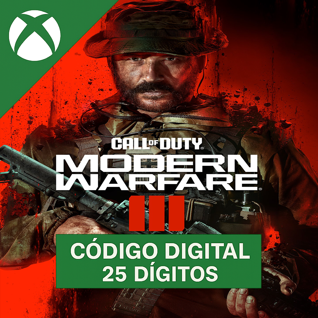 Call of Duty Modern Warfare 3 Xbox REGIÃO - Código 25 Dígitos