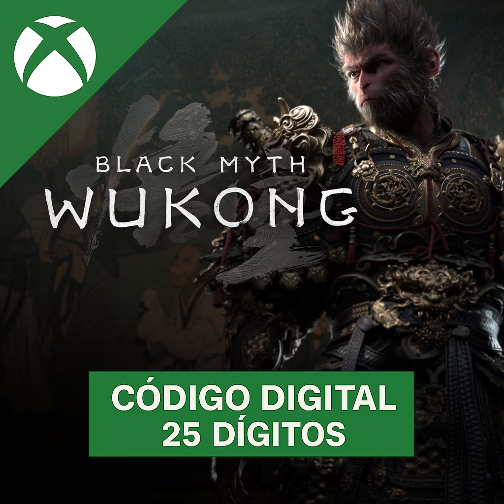 Black Myth: Wukong Xbox - Código 25 Dígitos