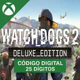 Watch Dogs 2 Deluxe Xbox REGIÃO - Código 25 Dígitos