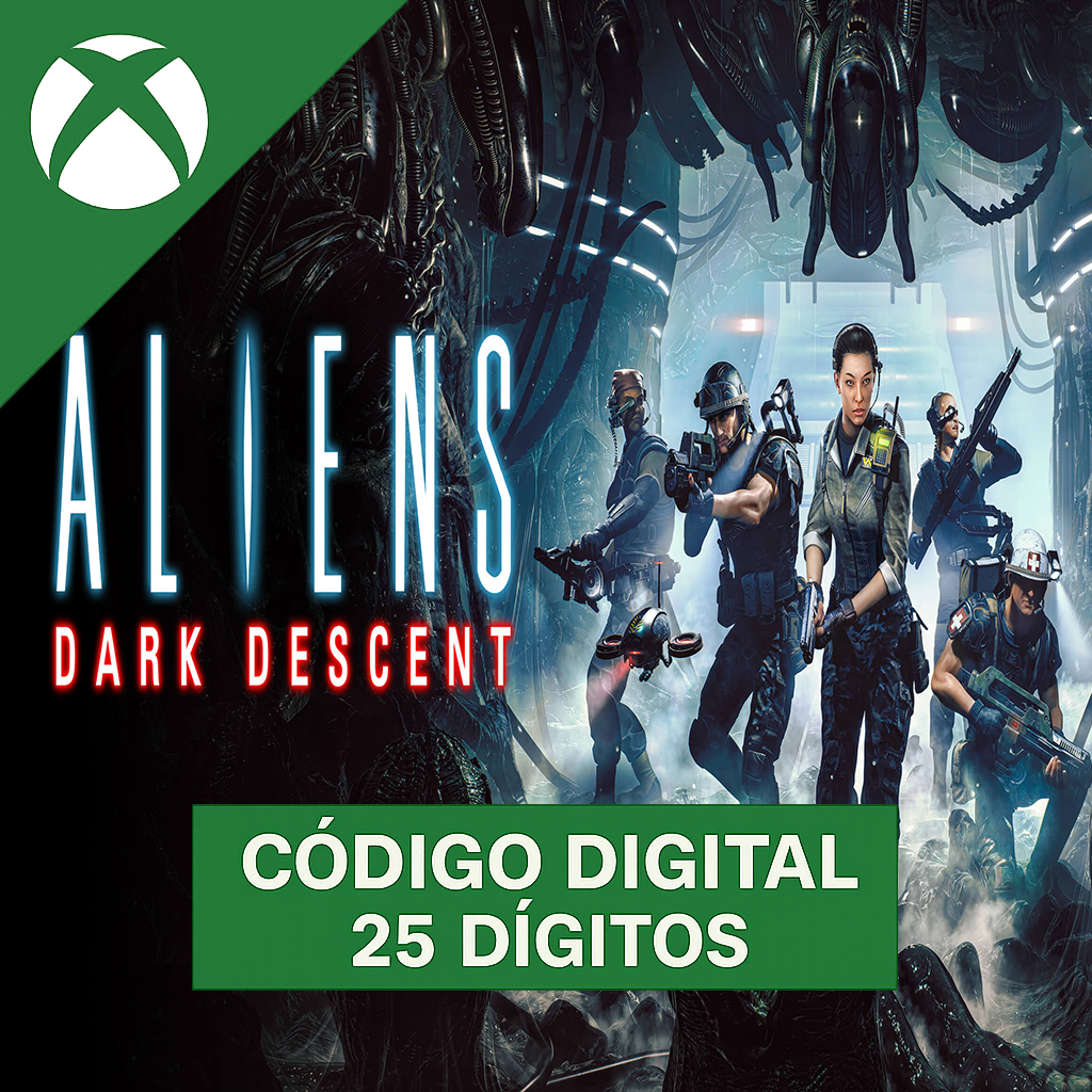 Aliens: Dark Descent Xbox REGIÃO - Código 25 Dígitos