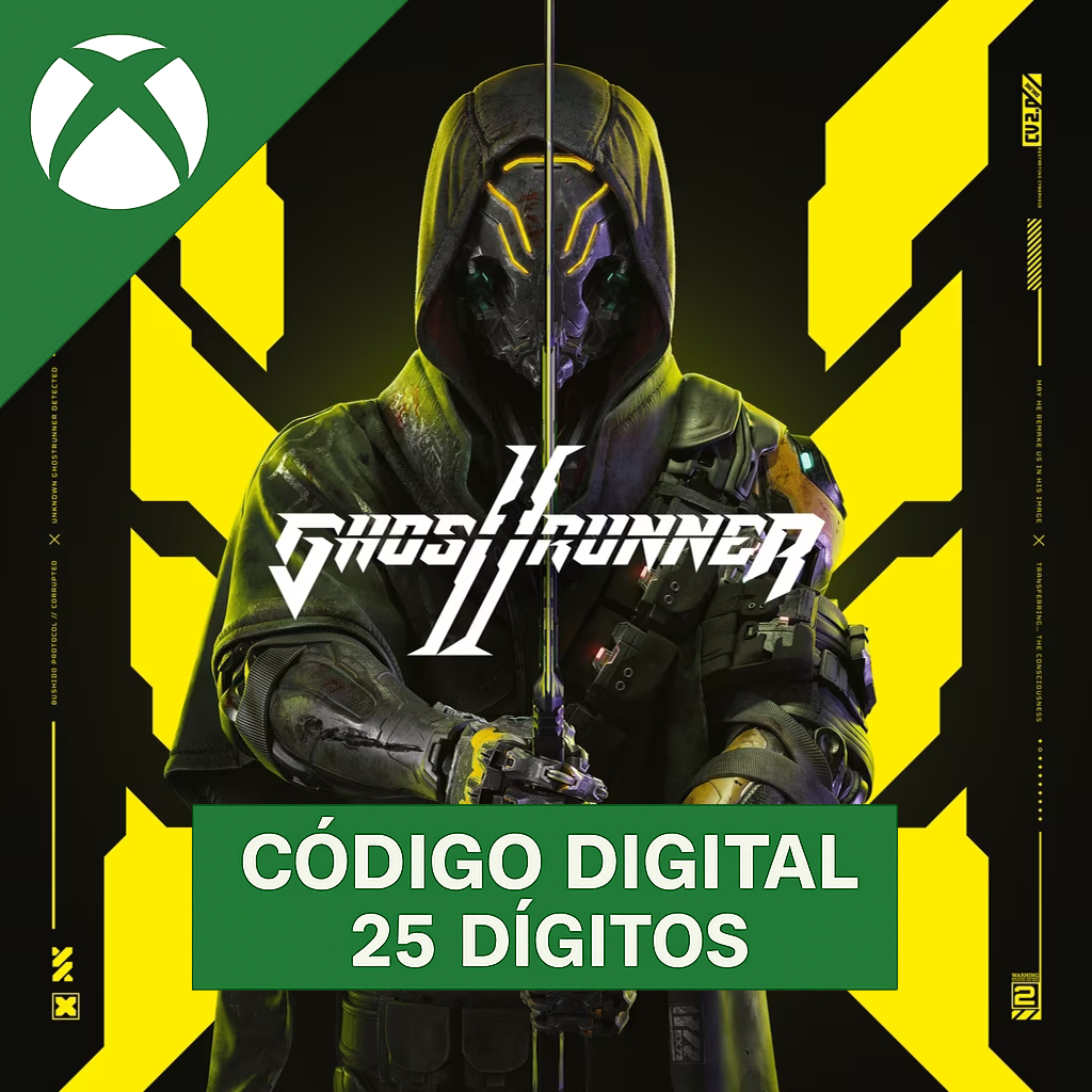 Ghostrunner 2 Xbox REGIÃO - Código 25 Dígitos