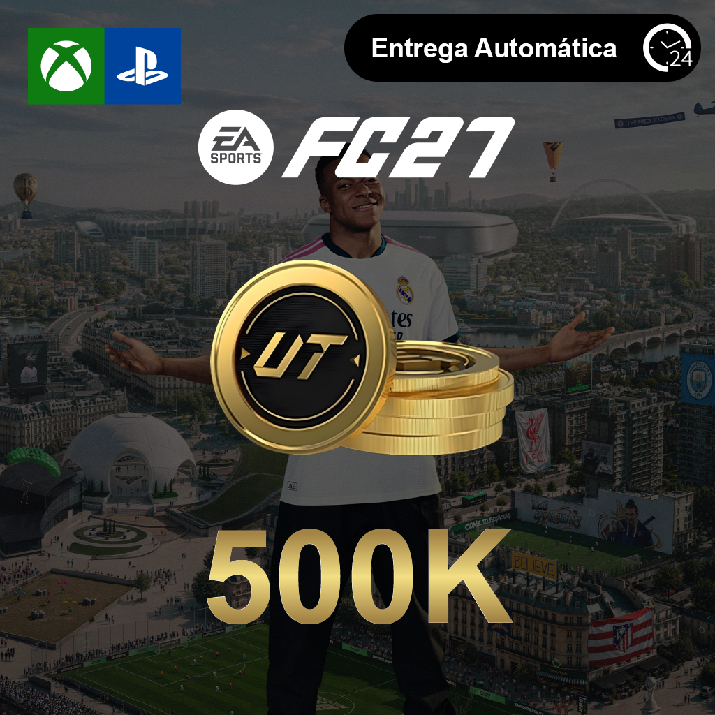 FC Coin 500 mil Ultimate Team EA Xbox Playstation FIFA Coins EA FC 27