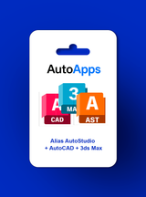 Alias AutoStudio + AutoCAD + 3ds Max