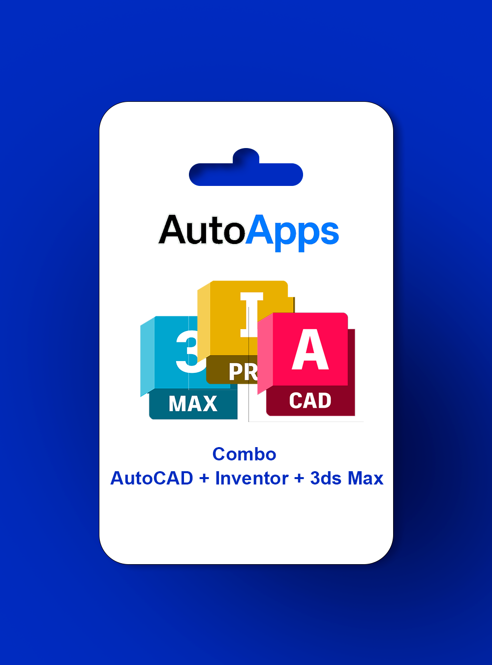 Combo AutoCAD + Inventor + 3ds Max