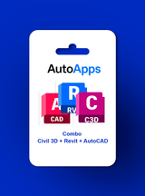 Combo Civil 3D + Revit + AutoCAD