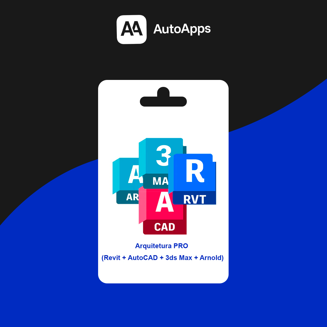 Arquitetura PRO (Revit + AutoCAD + 3ds Max + Arnold)