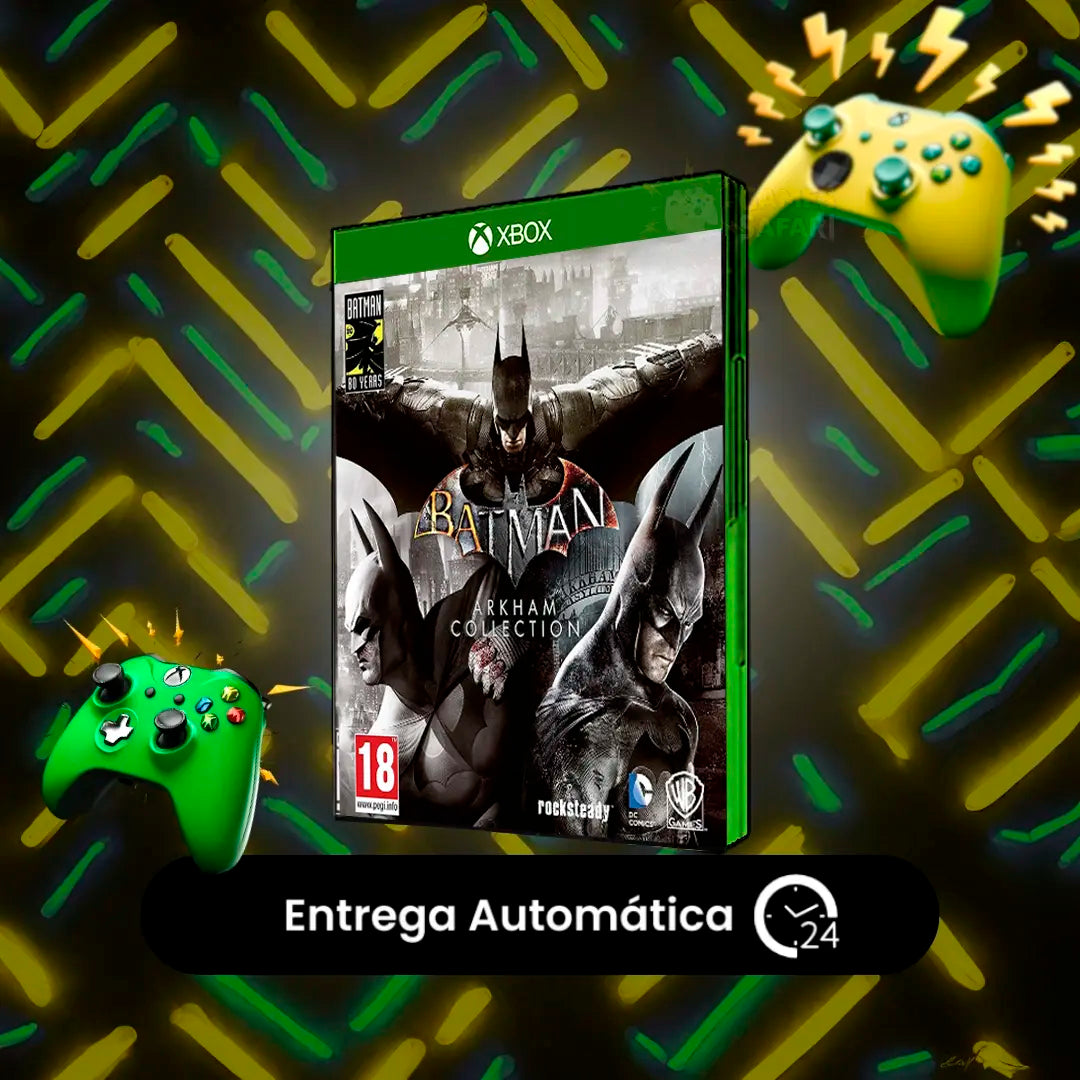 Batman Arkham Collection – Xbox One Mídia Digital