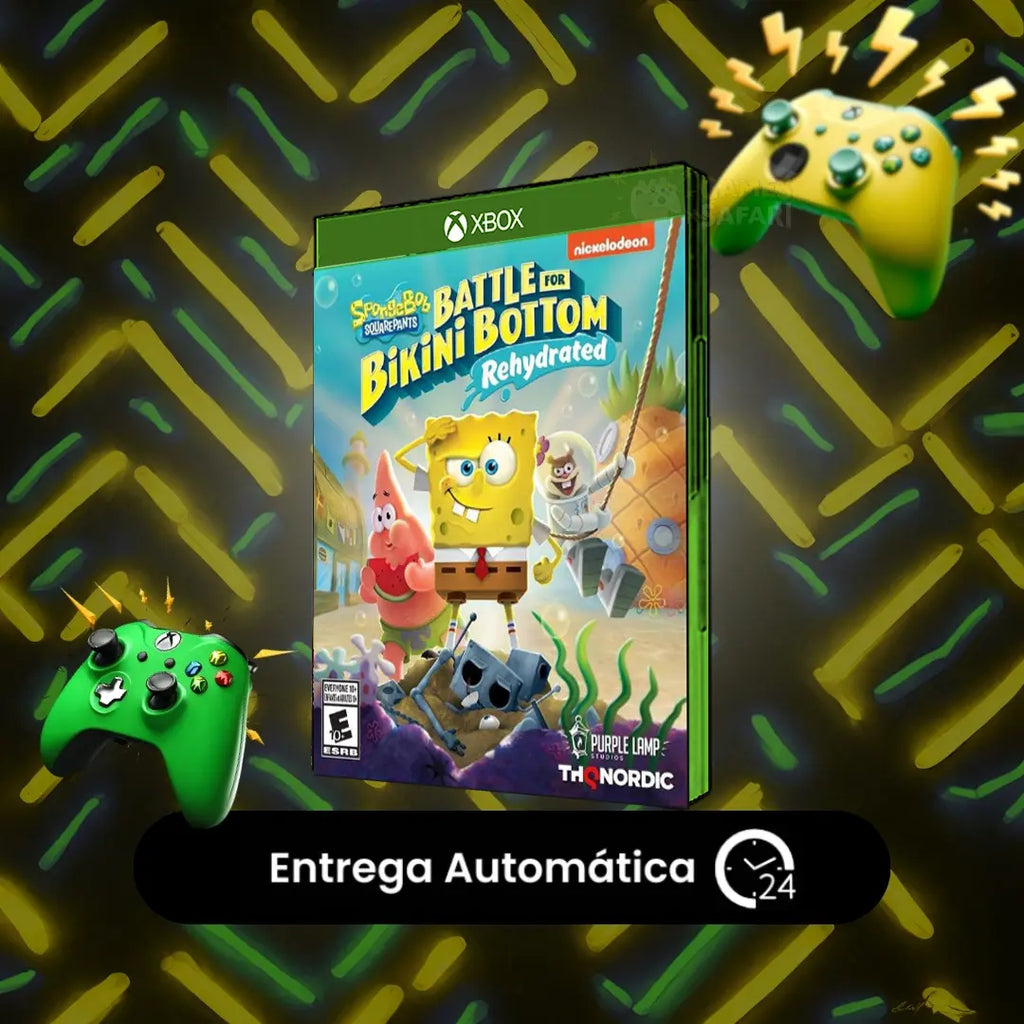 Bob Esponja Calça Quadrada: Batalha pela Fenda do Biquíni - Xbox One