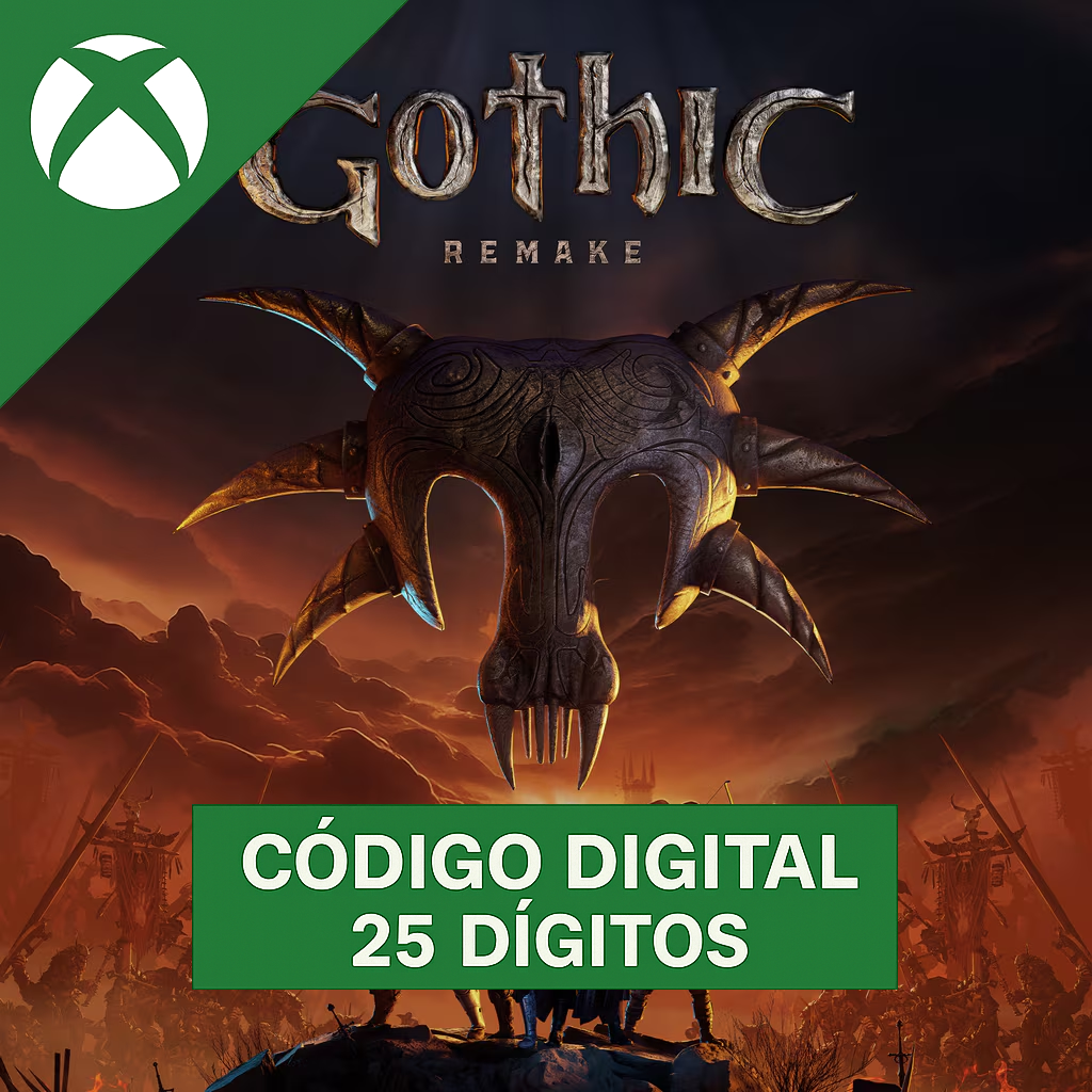 Gothic 1 Remake Xbox - Código 25 Dígitos