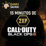 Call of Duty: Black Ops 6 – 15 Minutos de Double XP (Código Digital Global)