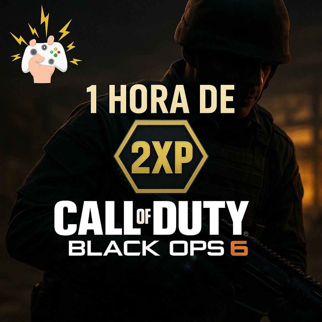 Call of Duty: Black Ops 6 – 15 Minutos de Double XP (Código Digital Global)