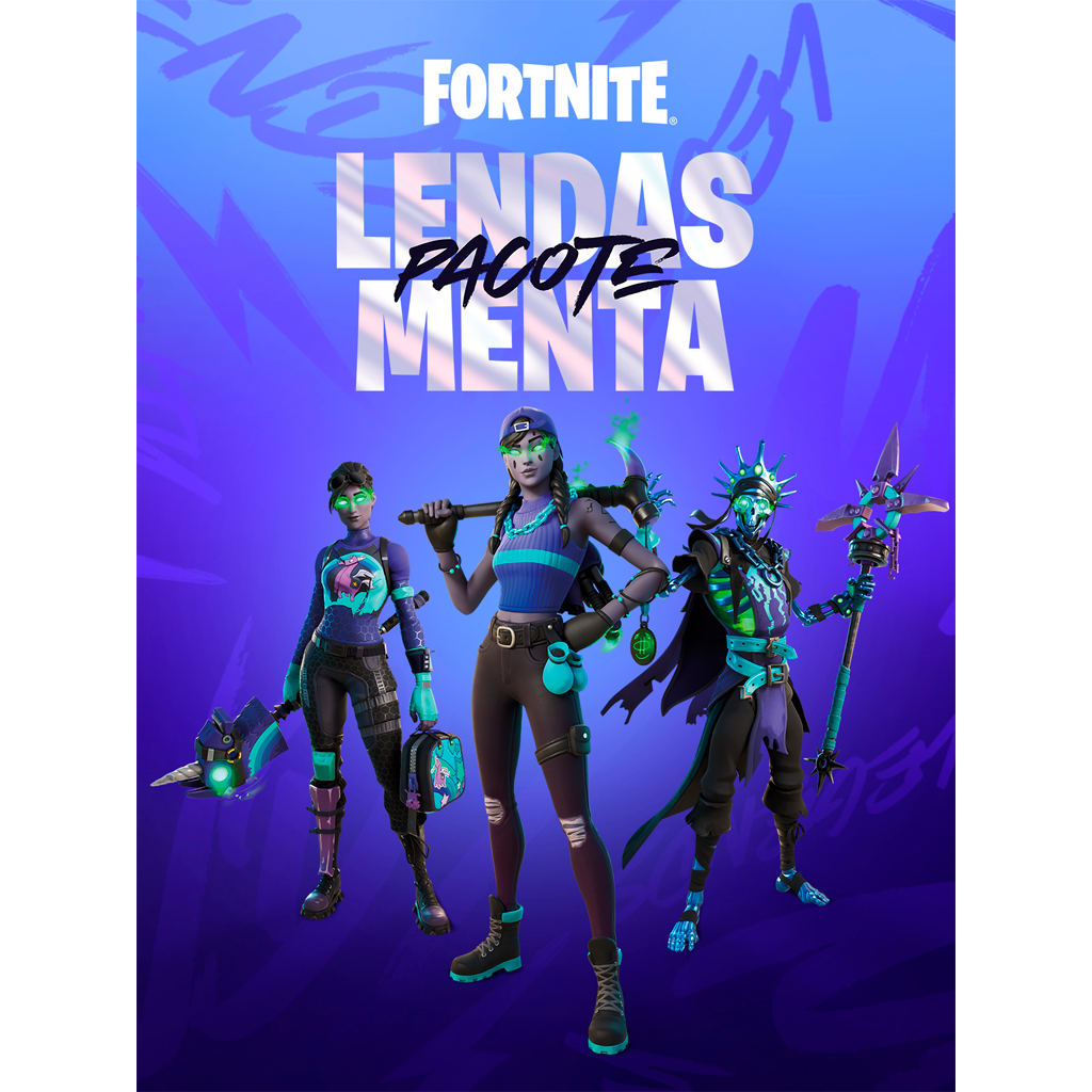 Fortnite - Pacote Lendas Menta + 1,000 V-Bucks - Xbox