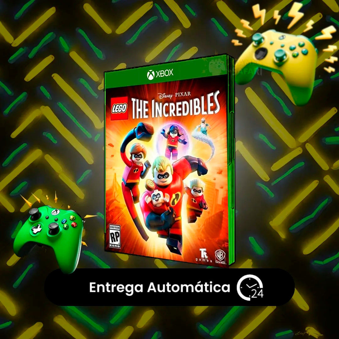 Lego Os Incríveis Xbox One Mídia Digital