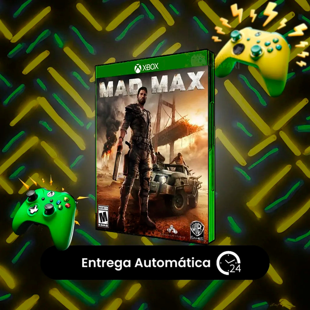 Mad Max Xbox One Mídia Digital