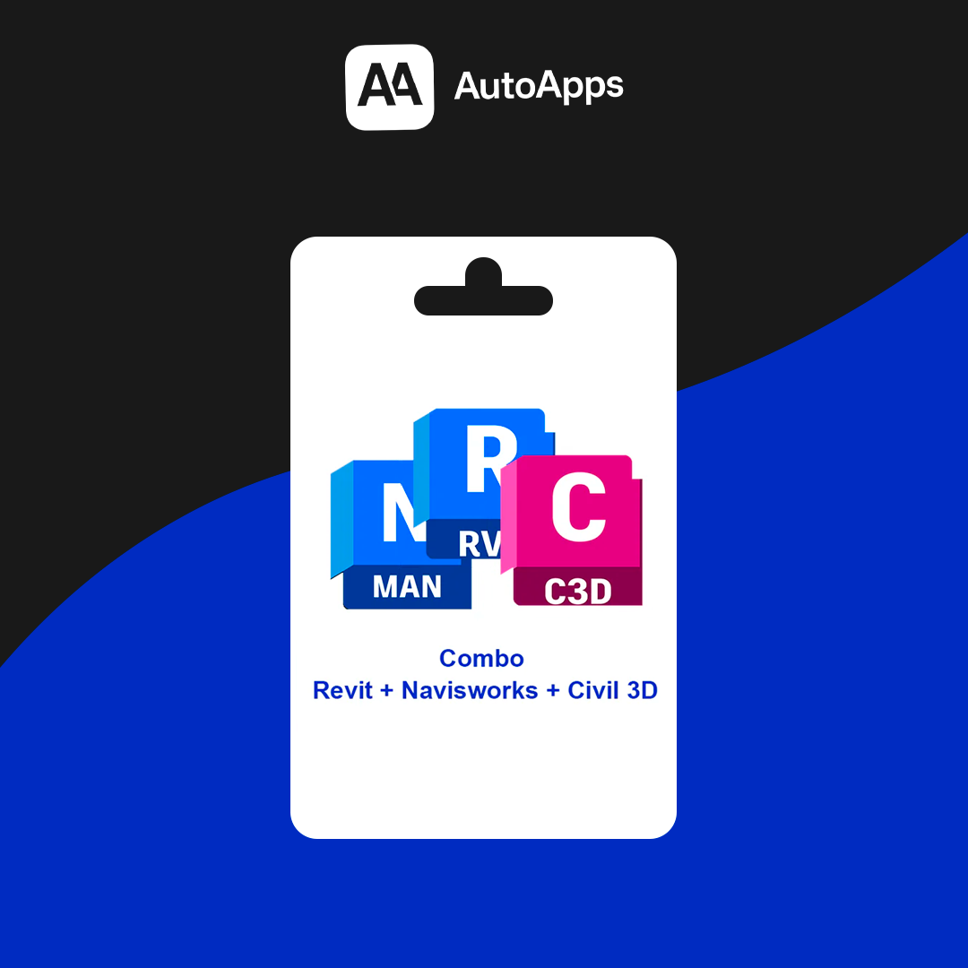 Combo Revit + Navisworks + Civil 3D