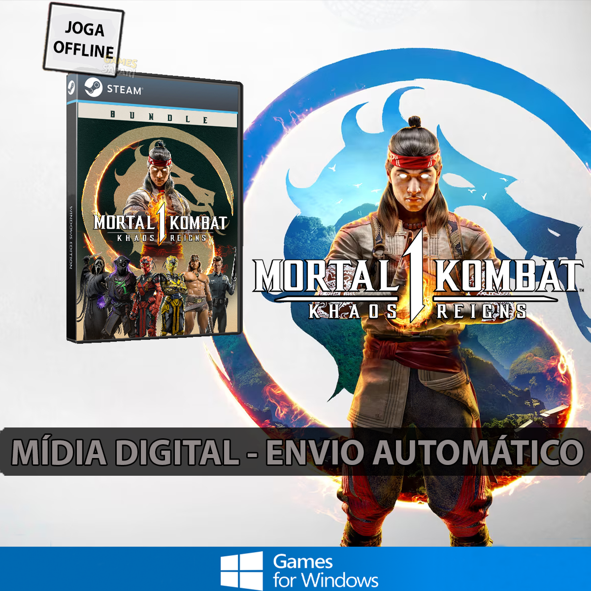 Mortal Kombat 1 Premium Edition + Khaos Reigns - Steam Offline