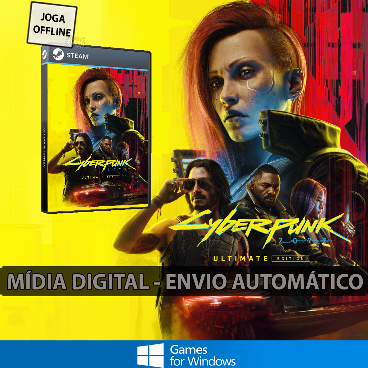 Cyberpunk 2077 Ultimate Edition - Steam Offline