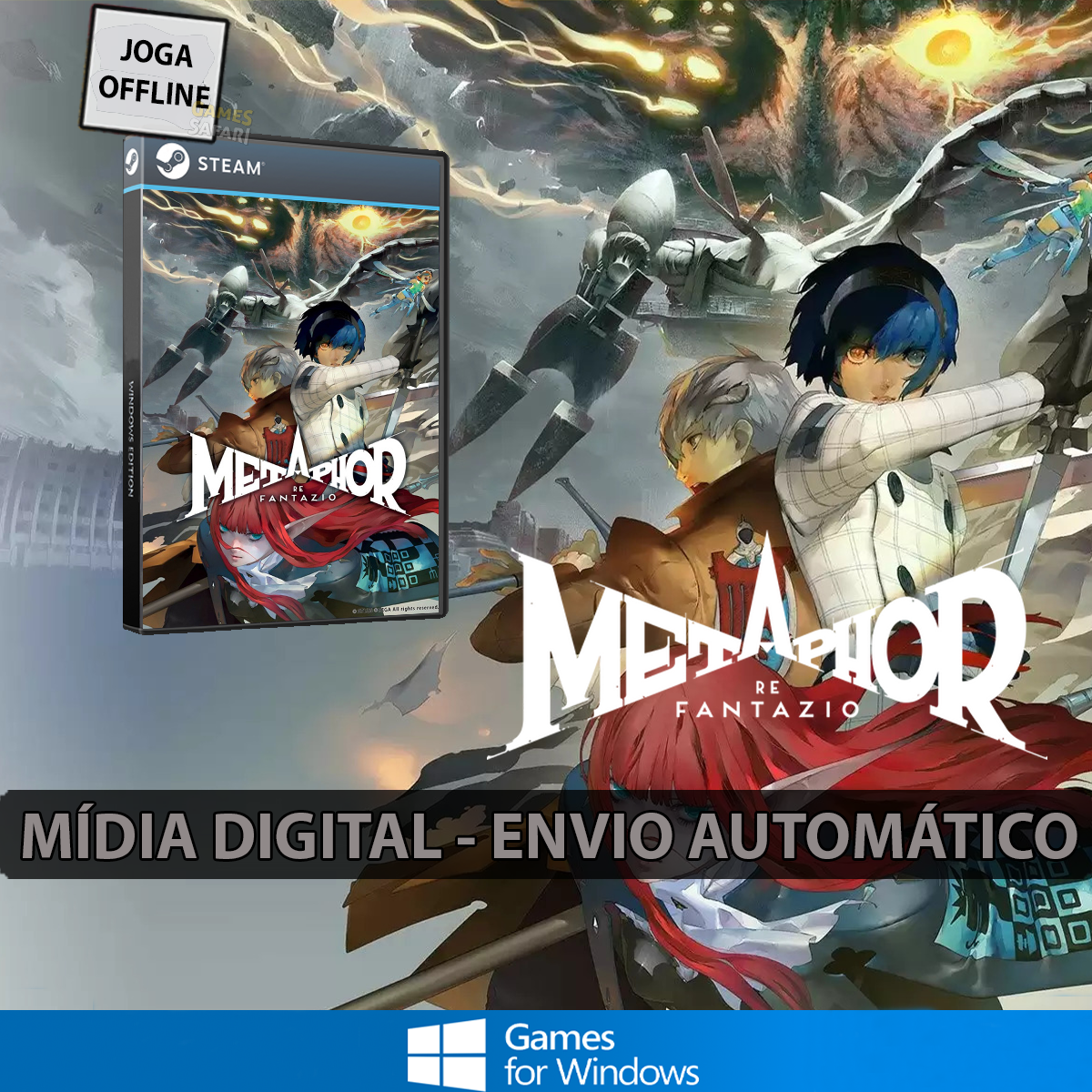 Metaphor: ReFantazio - Steam Offline