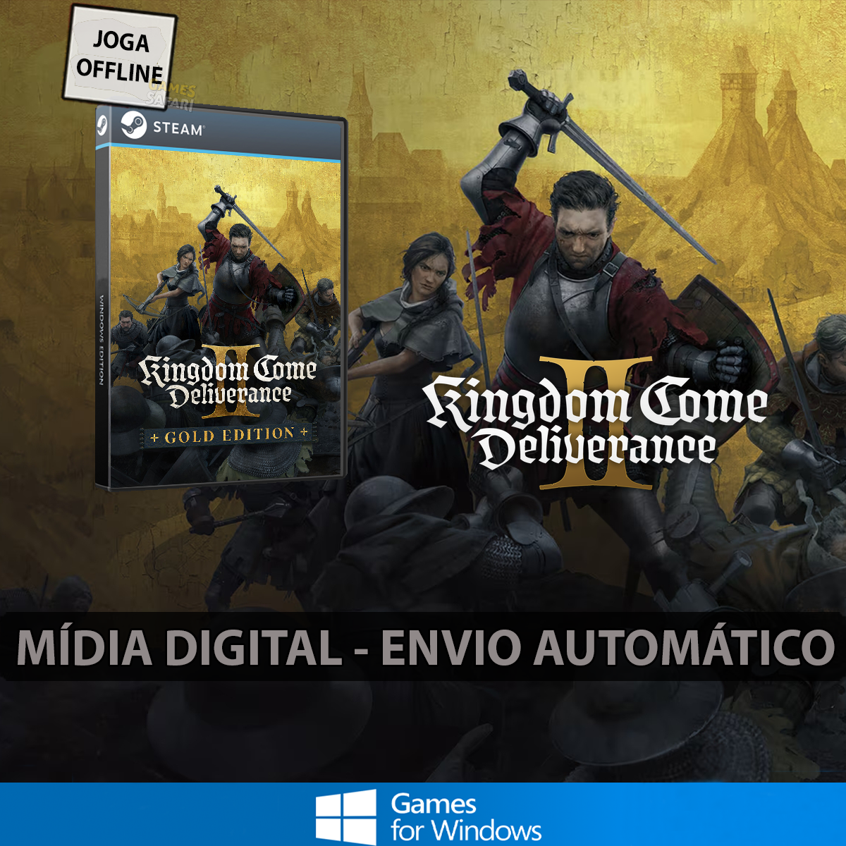 Kingdom Come: Deliverance II Gold Edition - Steam Offline