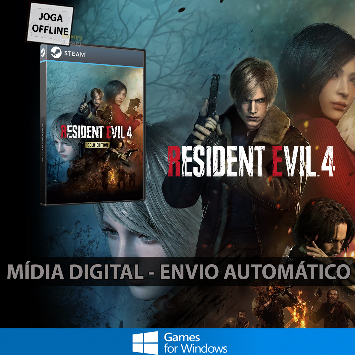 Resident Evil 4 Gold Edition - Steam Offline