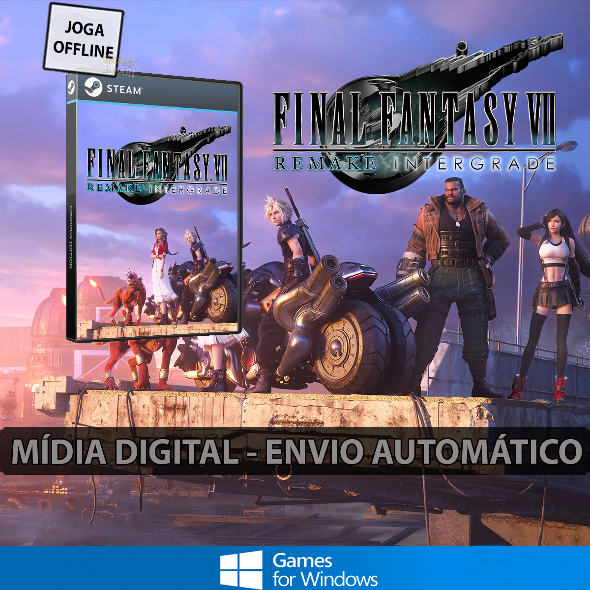 Final Fantasy VII Remake Intergrade - Steam Offline