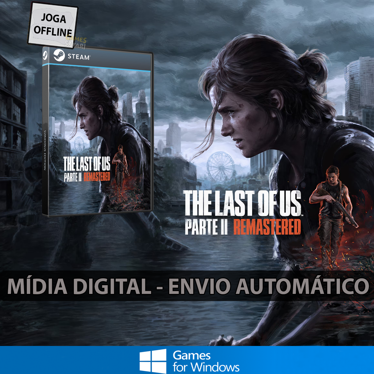 The Last of Us Parte II Remastered - Steam Offline