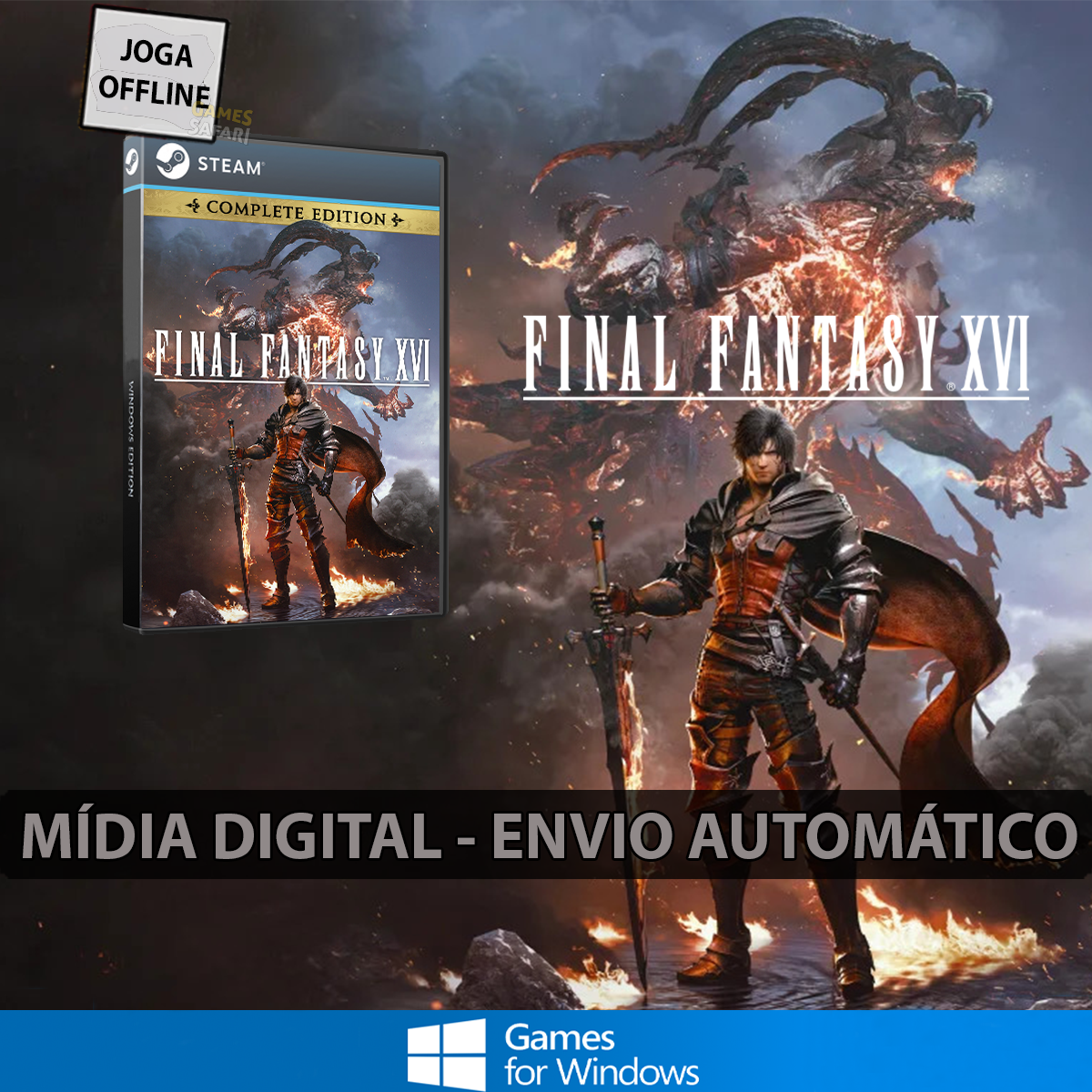 Final Fantasy XVI Complete Edition - Steam Offline