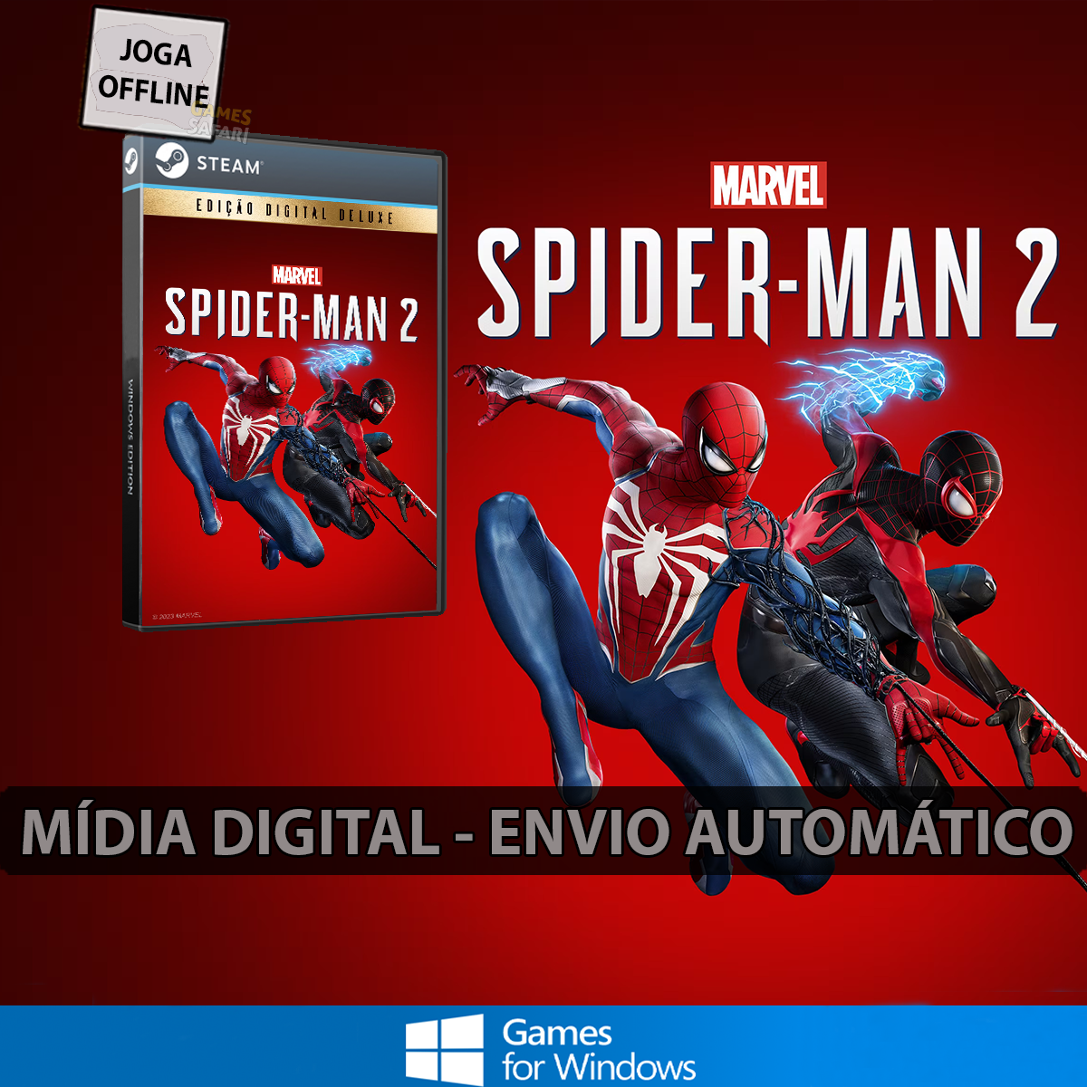 Marvel’s Spider-Man 2 Deluxe Edition - Steam Offline